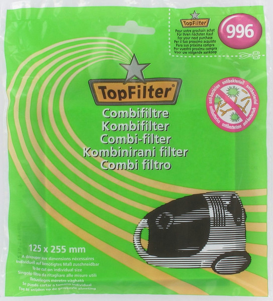 TopFilter 51996 Upright vacuum cleaner Фильтр vacuum accessory/supply