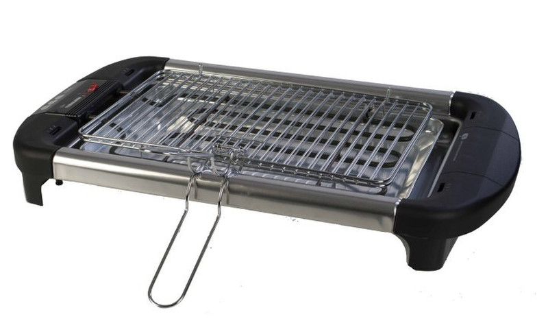 Bimar F627.EU Grill Tabletop Electric 2000W Black,Stainless steel barbecue