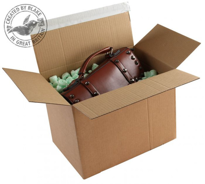 Blake Purely Packaging Postal Box Peel and Seal Kraft 345×256×130mm (Pack 20)