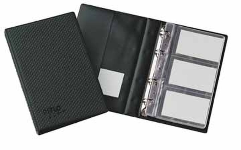 Jalema Business cards ring binder: Diplo-Line 22.5 x 15.5 cm Spine 2.5 cm Черный папка-регистратор