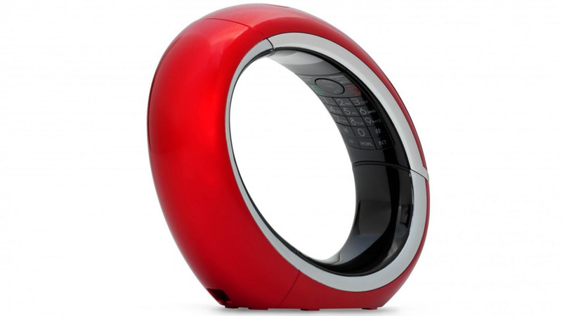 AEG ECLIPSE 10 DECT Caller ID Red