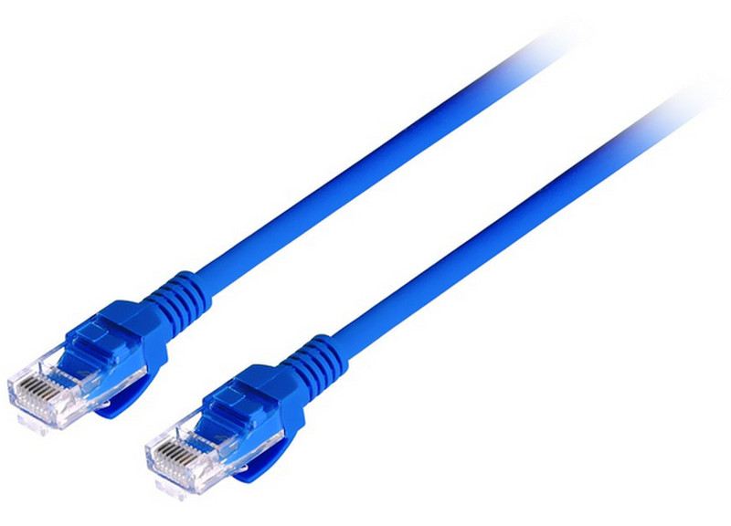 Frisby FA-C6E03 3м Cat6 U/UTP (UTP) Синий сетевой кабель