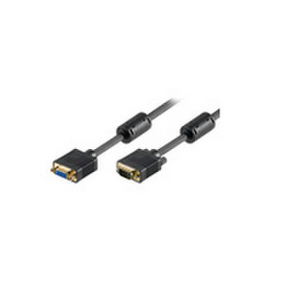 Microconnect MONGH5FB 5m VGA (D-Sub) VGA (D-Sub) Schwarz VGA-Kabel