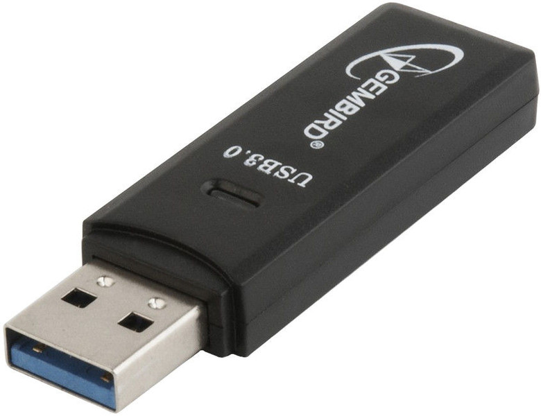 Gembird UHB-CR3-01 USB Черный устройство для чтения карт флэш-памяти