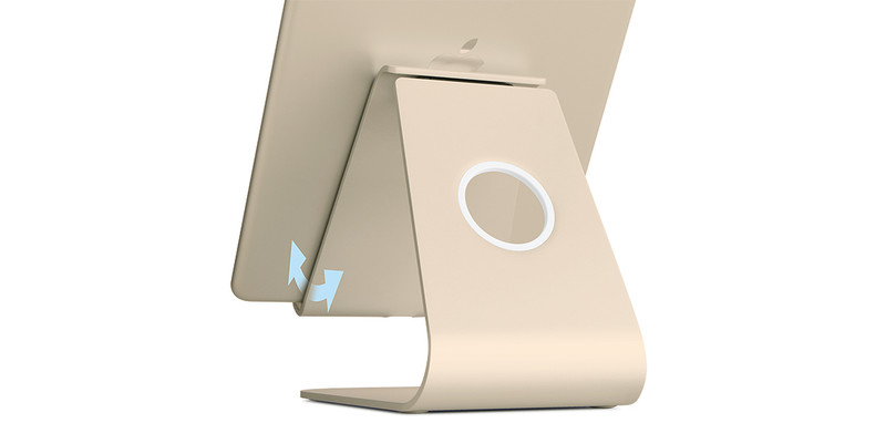 Rain Design mStand tablet plus Tablet Multimedia stand Gold