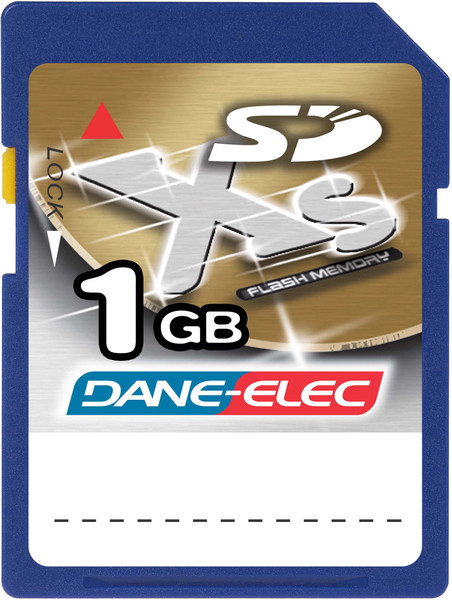 Dane-Elec SecureDigital XS 1Gb 1GB SD memory card