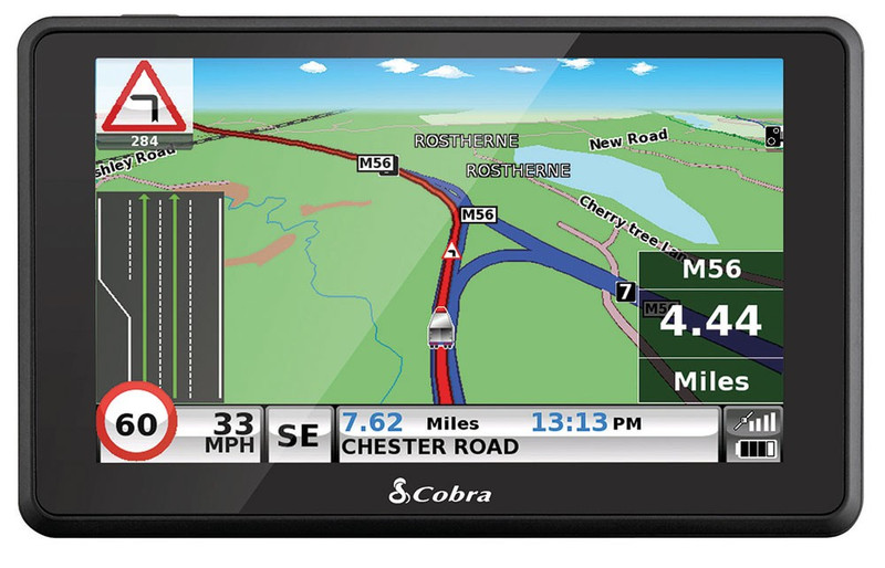 Cobra C6500 Car Handheld/Fixed 5" LCD Touchscreen Black