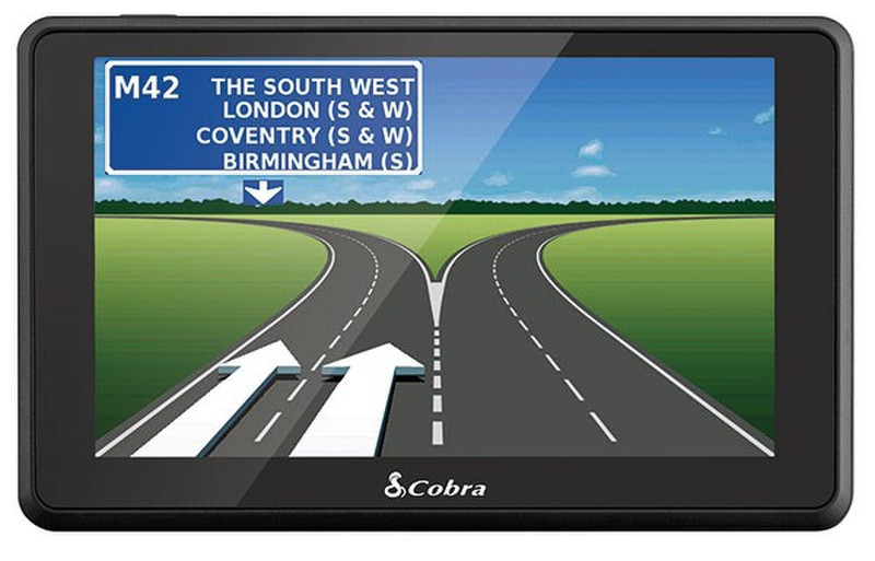 Cobra C6500 Handheld/Fixed 5" LCD Touchscreen Black