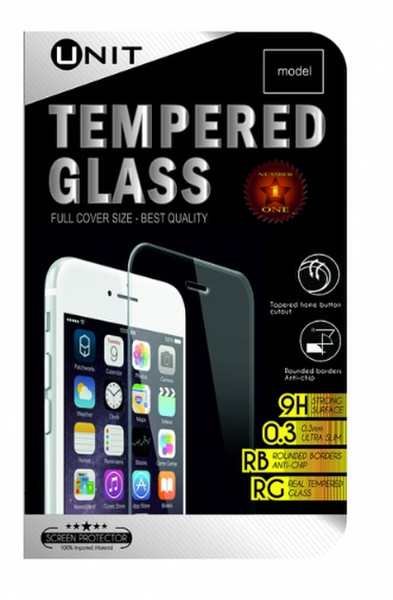 Unit U-TGIP6-C Clear iPhone 6 1pc(s) screen protector