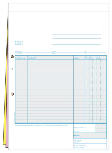 Strobbe 303460 accounting form/book