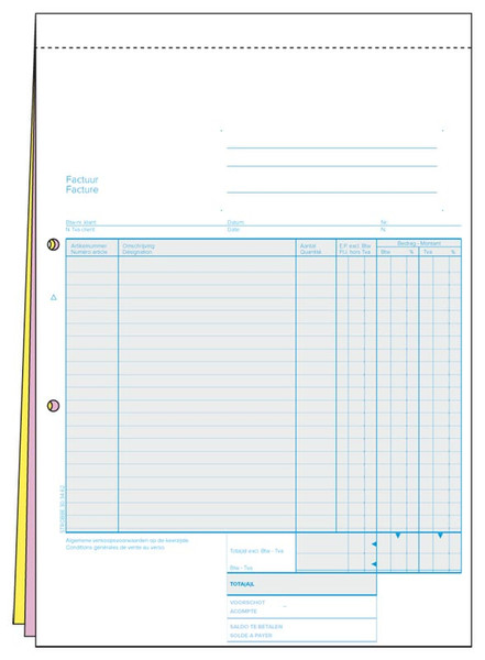 Strobbe 303462 accounting form/book