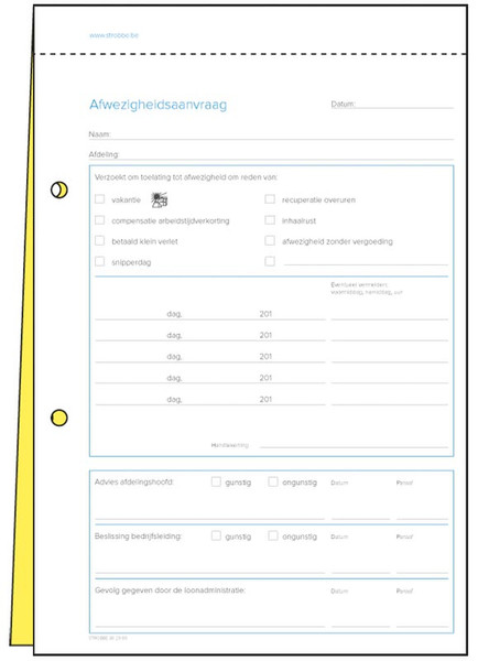 Strobbe 302393 business form