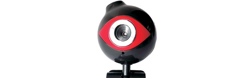 Naceb Technology NA-075 0.3MP 640 x 480pixels Black,Red webcam