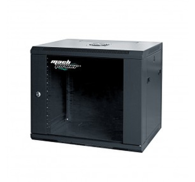 Mach Power AR-964WB Wall mounted 9U Black rack