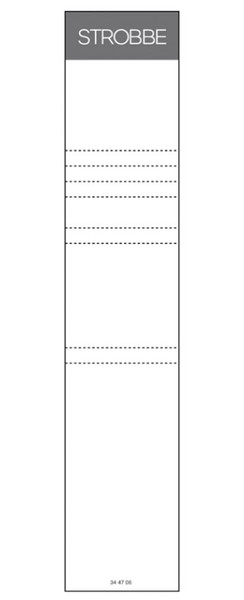 Strobbe 344706 self-adhesive label