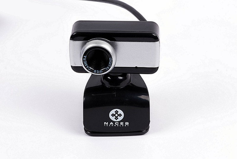 Naceb Technology NA-297 0.3MP 640 x 480Pixel USB 2.0 Schwarz, Grau Webcam
