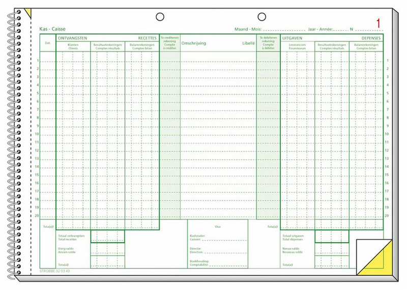 Strobbe 320343 business form