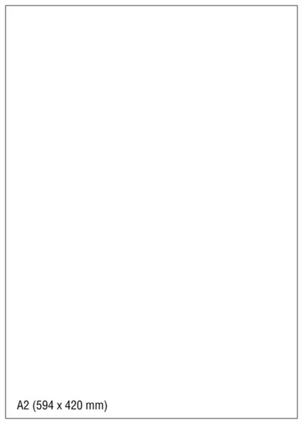 Strobbe 319183 A2 (420×594 mm) Белый бумага для печати