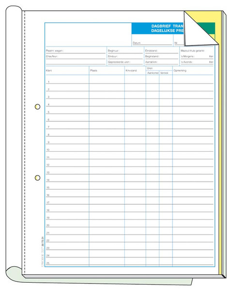 Strobbe 307321 business form