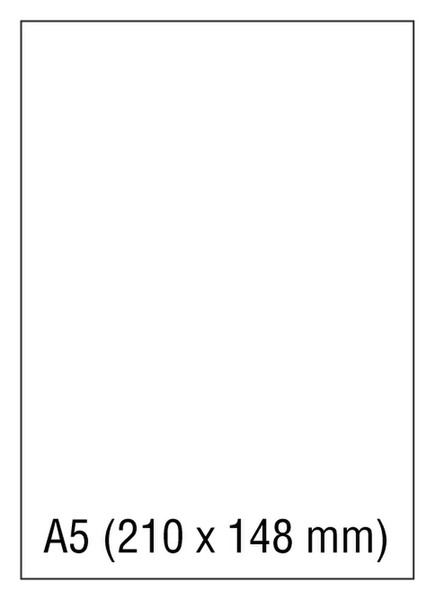 Strobbe 410152 A5 (148×210 mm) White inkjet paper