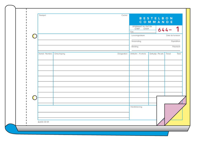 Strobbe 303391 business form