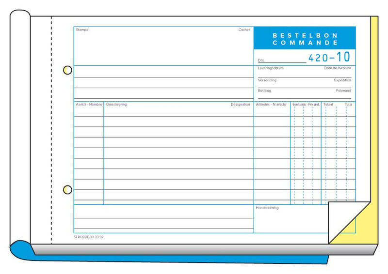 Strobbe 303392 business form