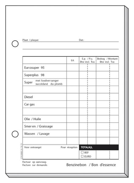 Strobbe 307870 business form