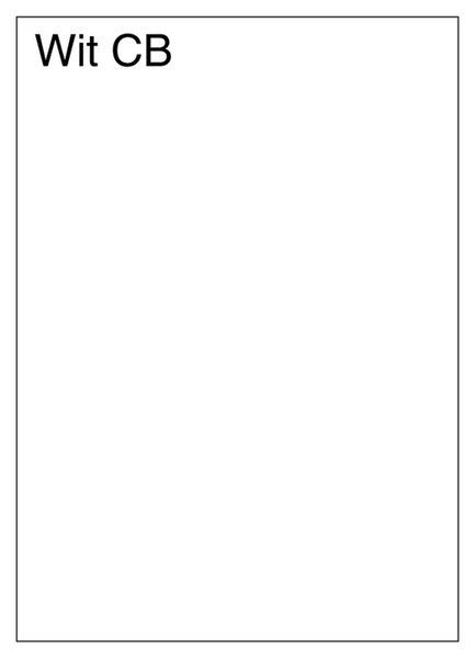 Strobbe 410219 A4 (210×297 mm) Weiß Druckerpapier