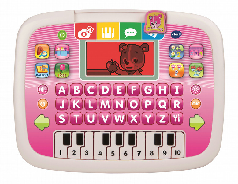 VTech Tablette P'tit Genius Ourson rose обучающая игрушка