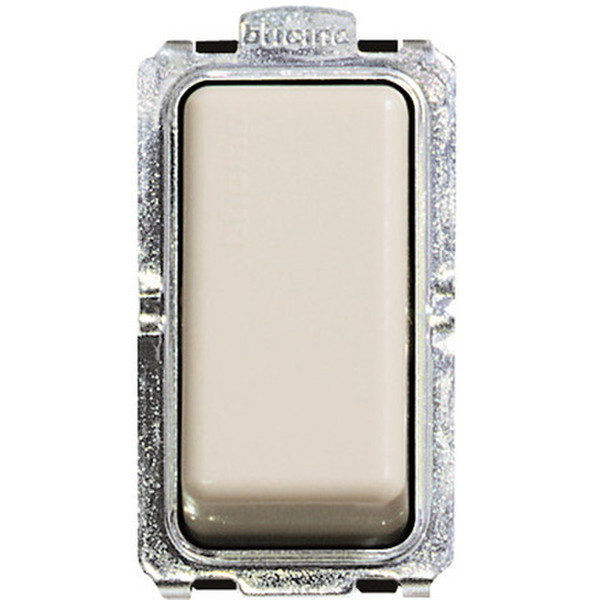 bticino 5012 1P Ivory,Stainless steel electrical switch