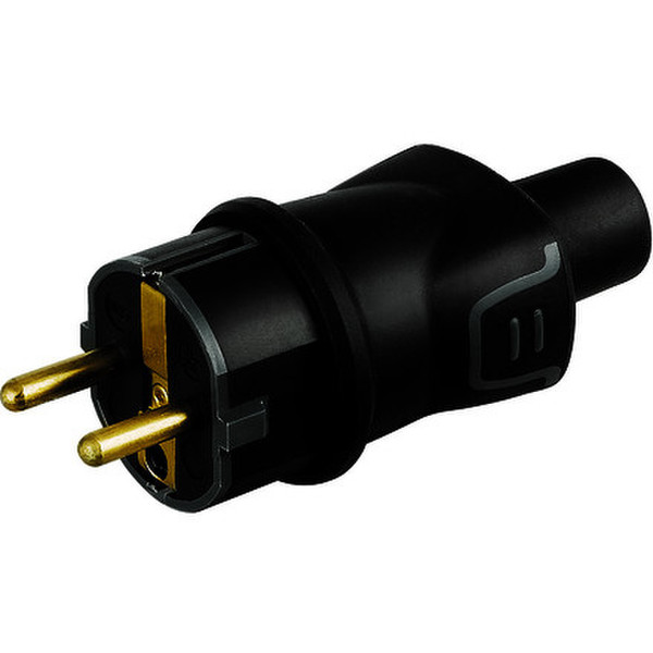bticino S2018GE 2P+T 2P Black electrical power plug