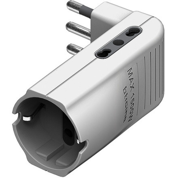 bticino S3616DE White power plug adapter
