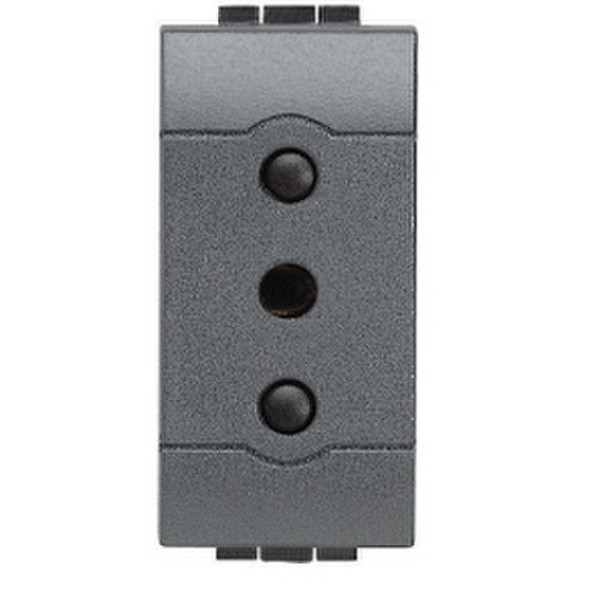 bticino L4113 Schuko Grey socket-outlet