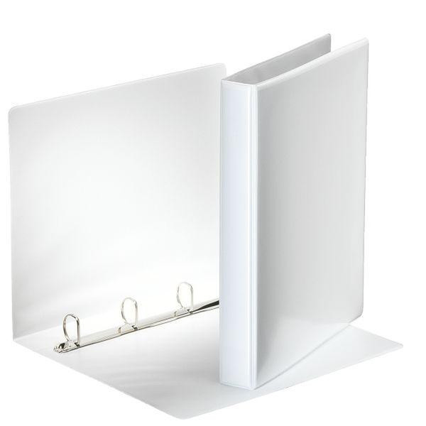 Esselte Panorama Ring Binders Deluxe, PVC 4 x 40 mm White ring binder