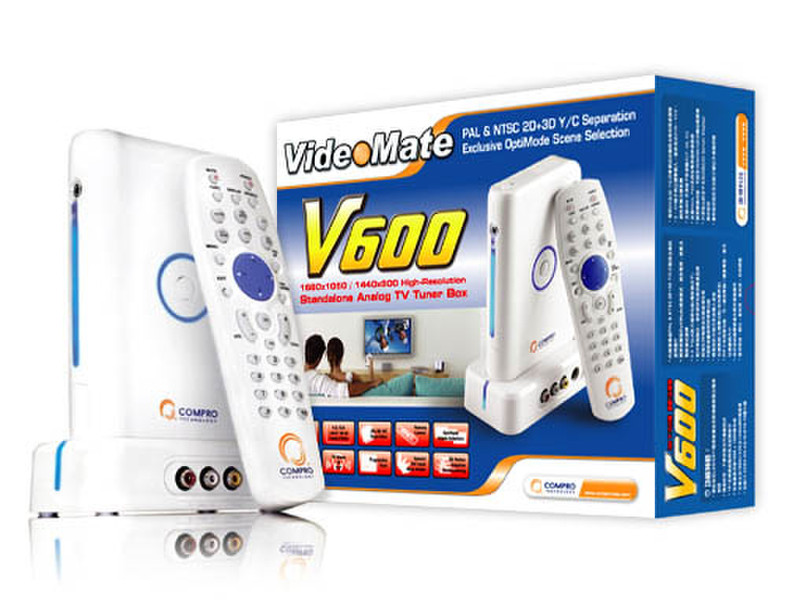 Compro VideoMate V600 Аналоговый VGA plug