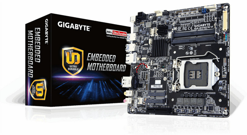 Gigabyte GA-H110TN-E Intel H110 LGA1151 Mini ITX материнская плата