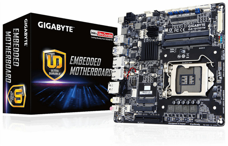 Gigabyte GA-H110TN Intel® H110 Express Chipset LGA1151 Mini ITX motherboard