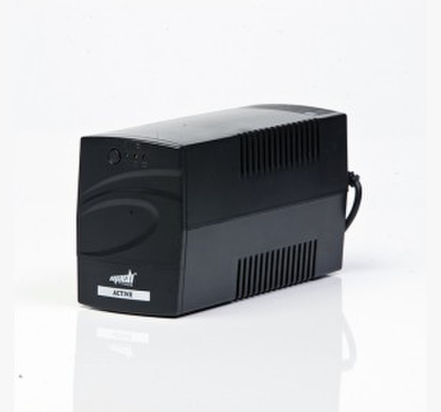 MachPower UPS-LIT10 Интерактивная 1000ВА 2розетка(и) Mini tower Черный источник бесперебойного питания