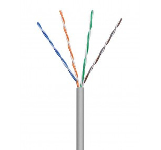 MachPower CM-001 305m Cat5e U/UTP (UTP) Grey networking cable