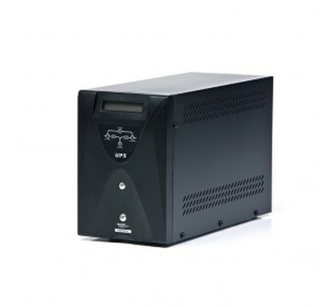 MachPower UPS-LIT11DP Line-Interactive 1100VA 3AC outlet(s) Mini tower Black uninterruptible power supply (UPS)