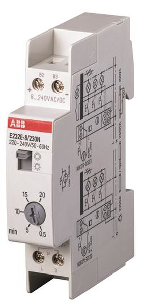ABB E232E-8/230N Weiß Elektrischer Timer