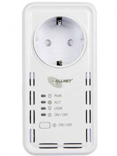 ALLNET ALL3072WLAN Ethernet LAN Wi-Fi White 1pc(s) PowerLine network adapter