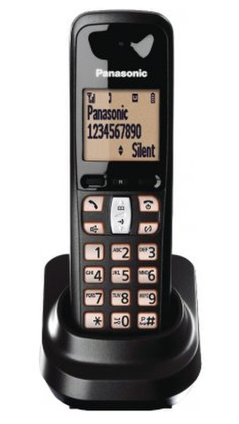 Panasonic KX-TGFA10 DECT telephone handset Schwarz