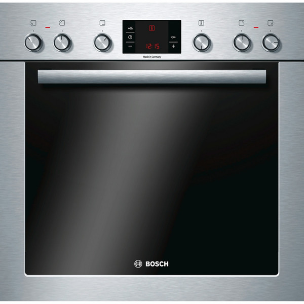 Bosch Serie 6 HEG73U350 Electric 63L A Black,Stainless steel