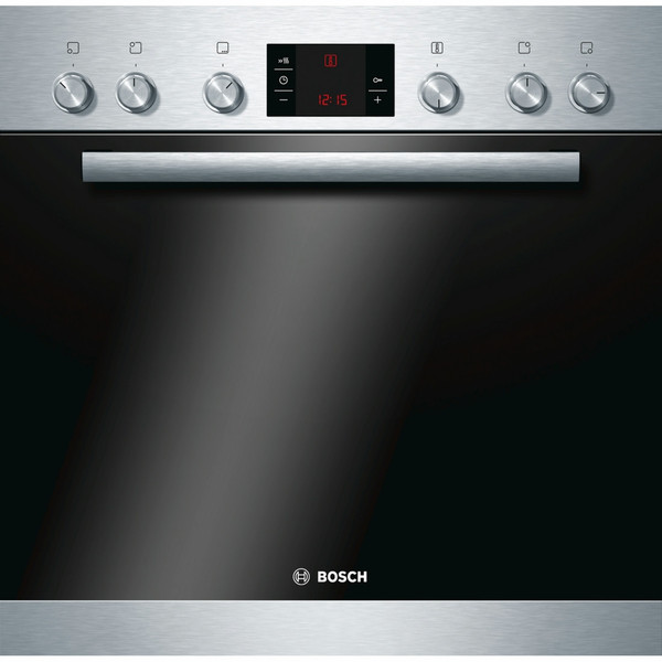 Bosch Serie 6 HEG73U151 Electric 63L A Black,Stainless steel