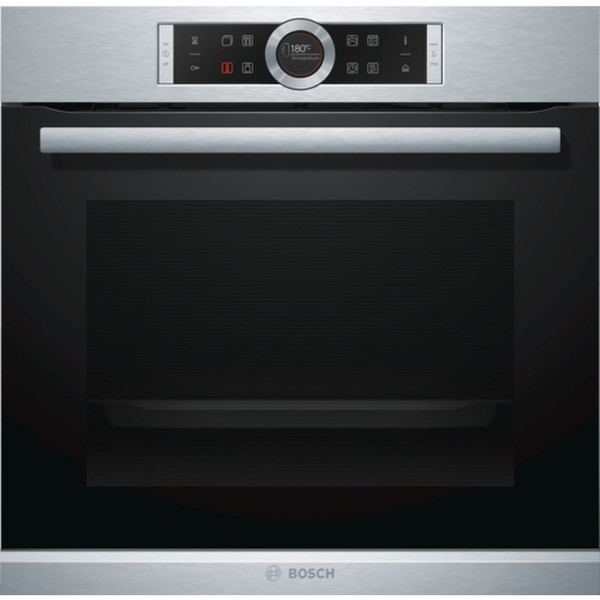 Bosch Serie 8 HRG6753S1 Electric 71L A Black,Stainless steel