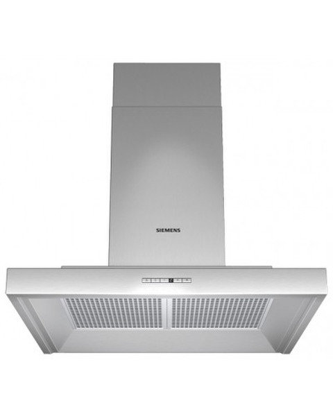 Siemens LC656TA60 Wall-mounted 550m³/h Silver cooker hood