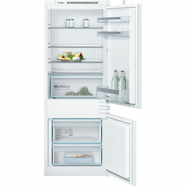 Bosch Serie 4 KIV67VS30 Встроенный 157л 52л A++ Белый холодильник с морозильной камерой