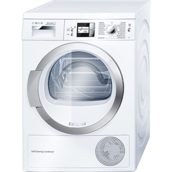 Bosch Serie 8 WTW86594 Freistehend Frontlader 7kg A++ Weiß Wäschetrockner