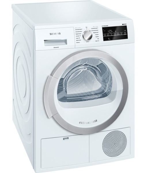 Siemens WT46G480 Freestanding Front-load 9kg B White tumble dryer